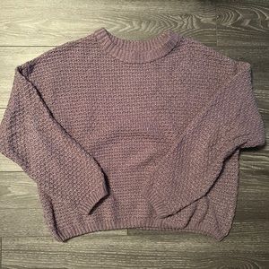 Universal Thread Purple Multi Color Sweater